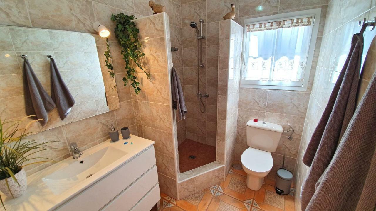 Ferienhaus Casa Blanca - Tarajalejo - Glasfaserinternet - Meerblick エクステリア 写真