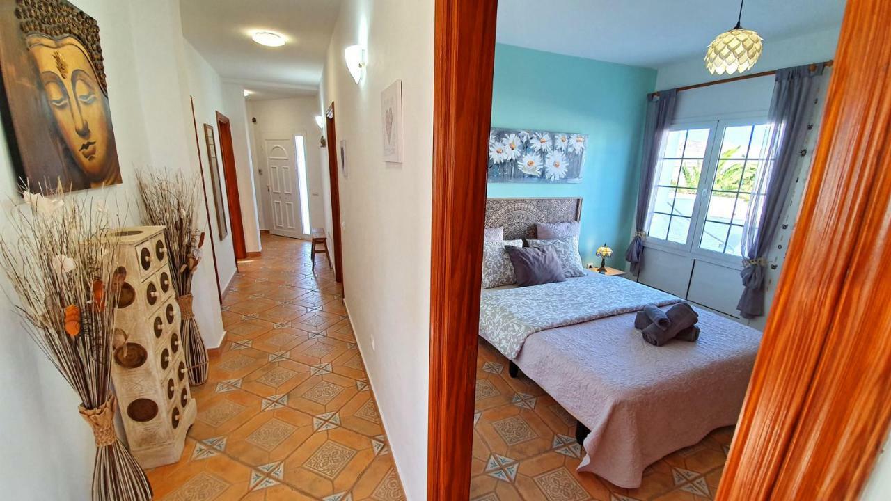 Ferienhaus Casa Blanca - Tarajalejo - Glasfaserinternet - Meerblick エクステリア 写真